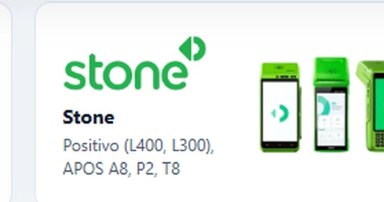 Stone - modelos compatíveis