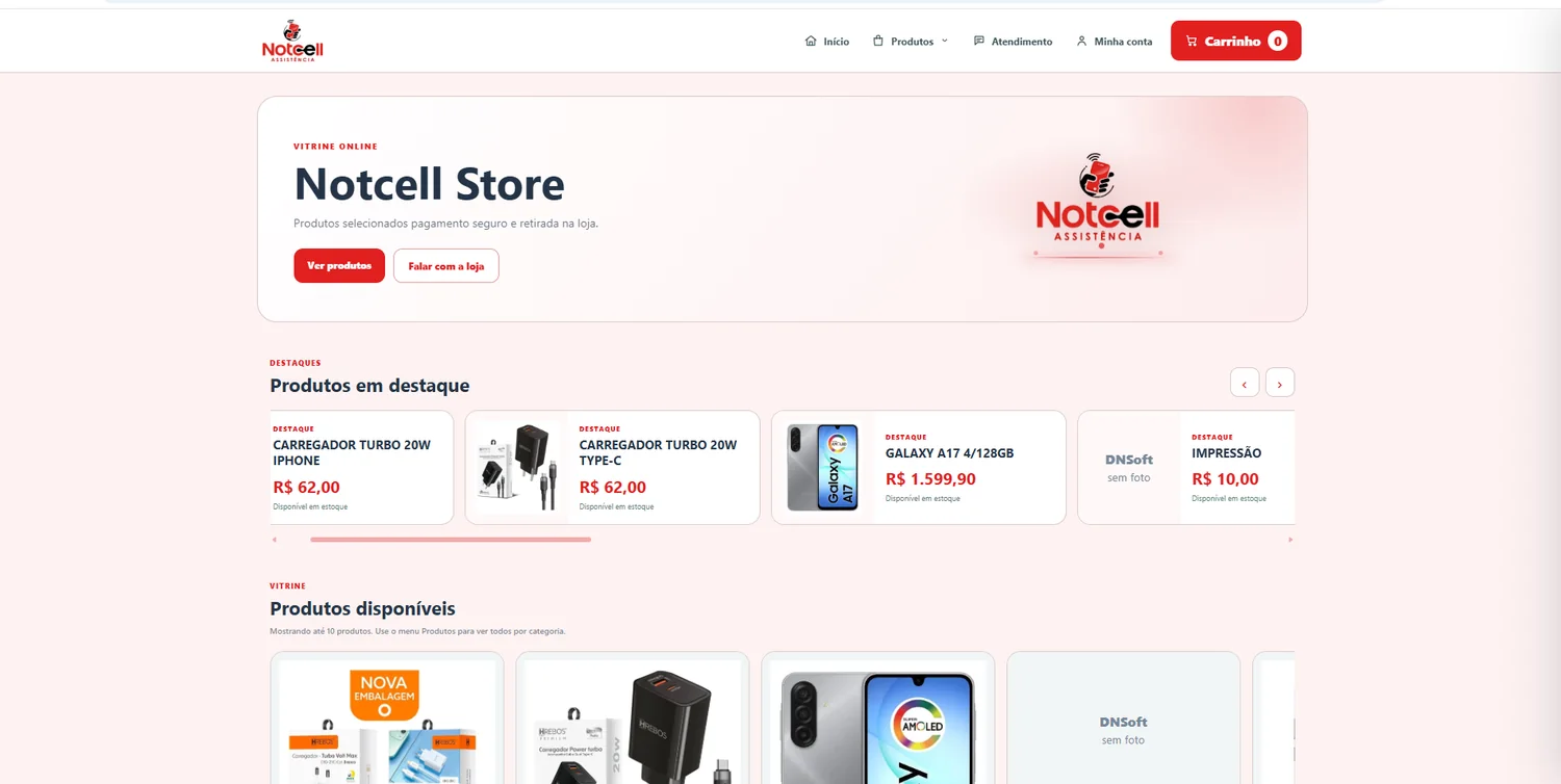 Loja Online DNSoft