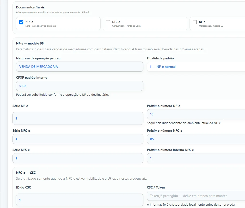 Módulo Fiscal DNSoft